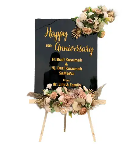 Papan Bunga Akrilik banyusari